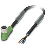 Sensor/actuator cable SAC-4P- 5,0-PUR/M 8FR