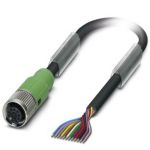 Sensor/actuator cable SAC-12P- 5,0-PVC/FS SCO