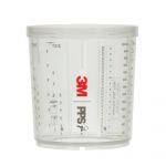 Récipient PPSMC  650 ml (22 oz) - 26001