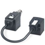 Adaptateur connecteur électrovanne double - SAC-MR/0,2-116/2XA-1L-Z SCO