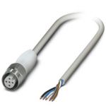 Sensor/actuator cable SAC-5P-5,0-600/M12FS HD