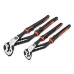 2 PC. Z2 K9 V-JAW DUAL MATERIAL TONGUE AND GROOVE PLIER SET
