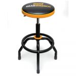 Adjustable Height Swivel Shop Stool 26'' to 31'' - Apex Tool Group - Chaque