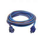 EXTENSION ELECTRIQUE 12/3 25' PRIME ARTIC BLUE/ORANGE - Prime Wire & Cable - Chaque